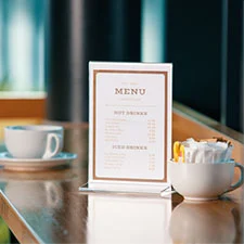 Menu Holders