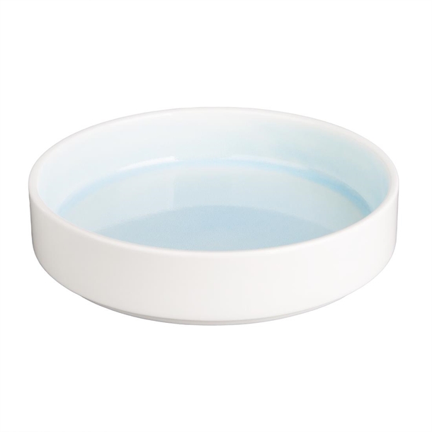 Olympia Fondant Bowl Aqua - 215mm (4 Pack)