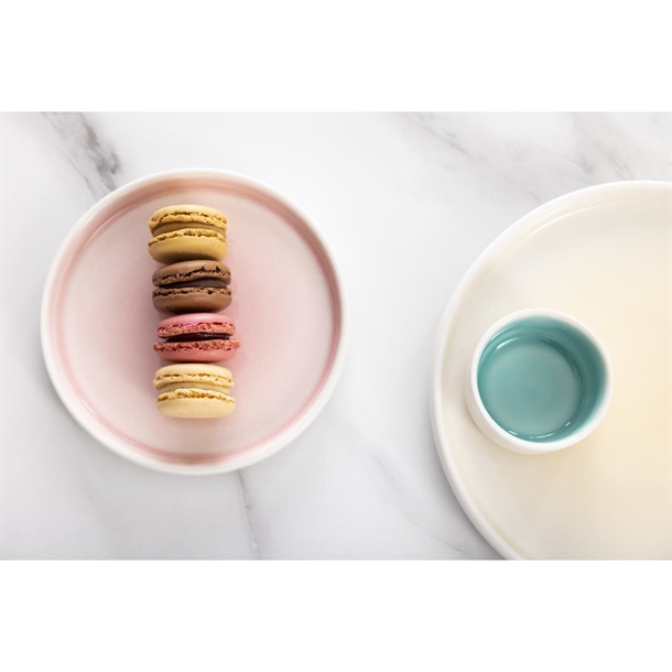 Olympia Fondant Plate Lemon - 270mm (4 Pack)