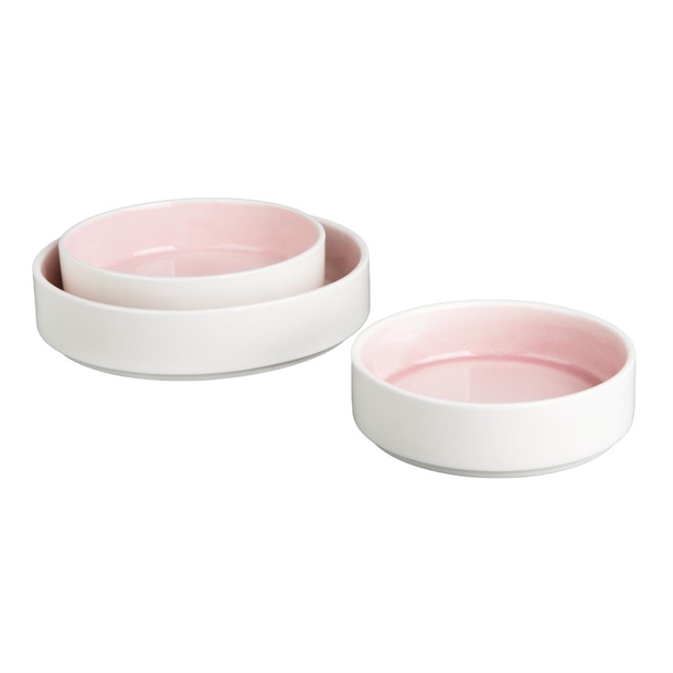 Olympia Fondant Bowl Pink - 215mm (4 Pack)