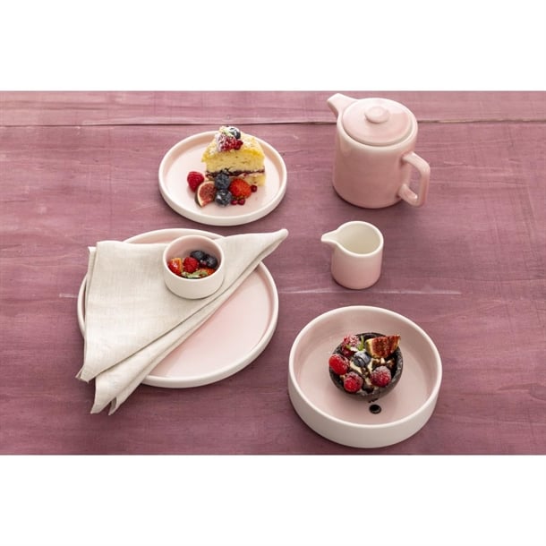 Olympia Fondant Bowl Pink - 215mm (4 Pack)
