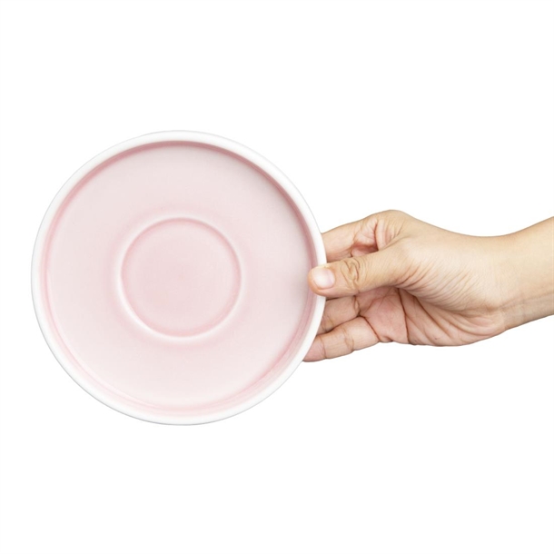 Olympia Fondant Saucer Pink - 155mm for CU462 (6 Pack)