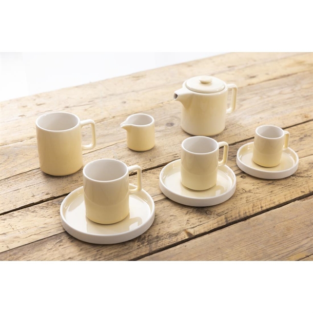 Olympia Fondant Saucers Lemon 136mm for CU424 (6 Pack)