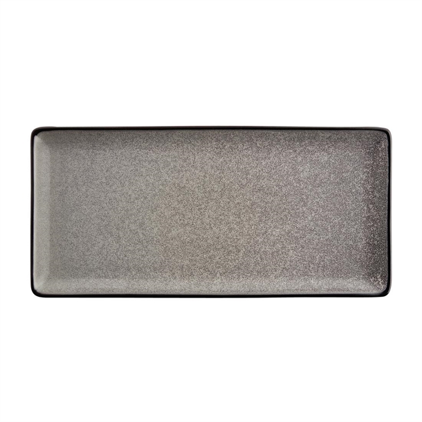 Olympia Mineral Rectangular Plates 335mm (4 Pack)