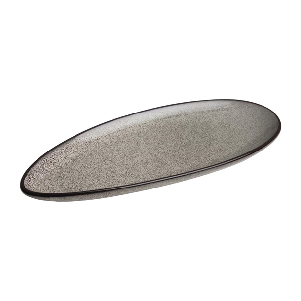 Olympia Mineral Leaf Plates 305mm (6 Pack)