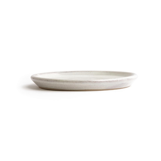 Olympia Canvas Small Rim Round Plate Murano White 180mm (6 Pack)