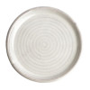 Olympia Canvas Small Rim Round Plate Murano White 180mm (6 Pack)
