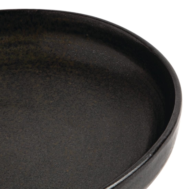 Olympia Canvas Coupe Bowl Delhi Black 230mm (6 Pack)
