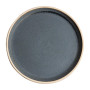 Olympia Canvas Flat Round Plate Blue Granite 250mm (6 Pack)