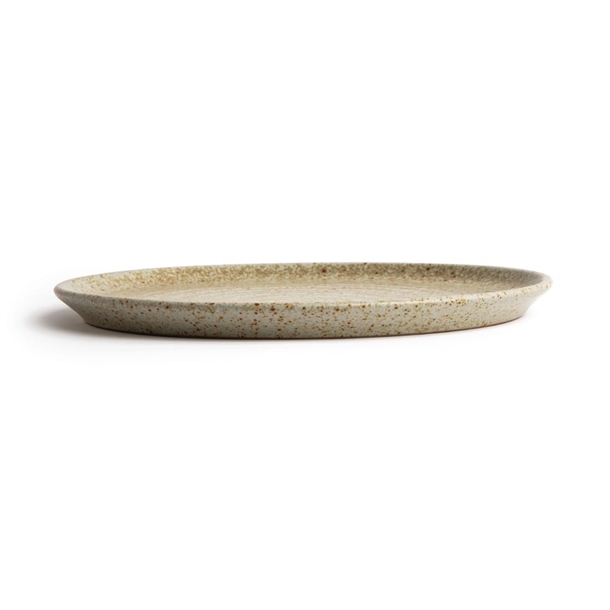 Olympia Canvas Small Rim Round Plate Wheat 265mm (6 Pack)