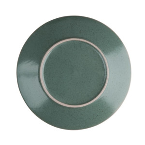 Olympia Anello Green Raw Edge Plates 205mm (6 Pack)