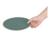 Olympia Anello Green Raw Edge Plates 205mm (6 Pack)