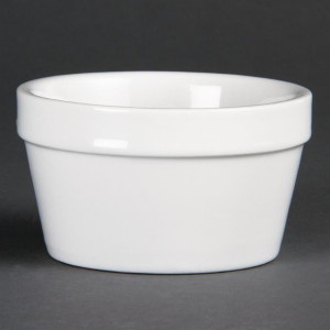 Olympia Mediterranean Ramekins White 95mm (6 Pack)