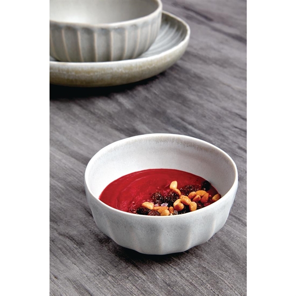 Olympia Corallite Coupe Bowls Concrete Grey 150mm (6 Pack)