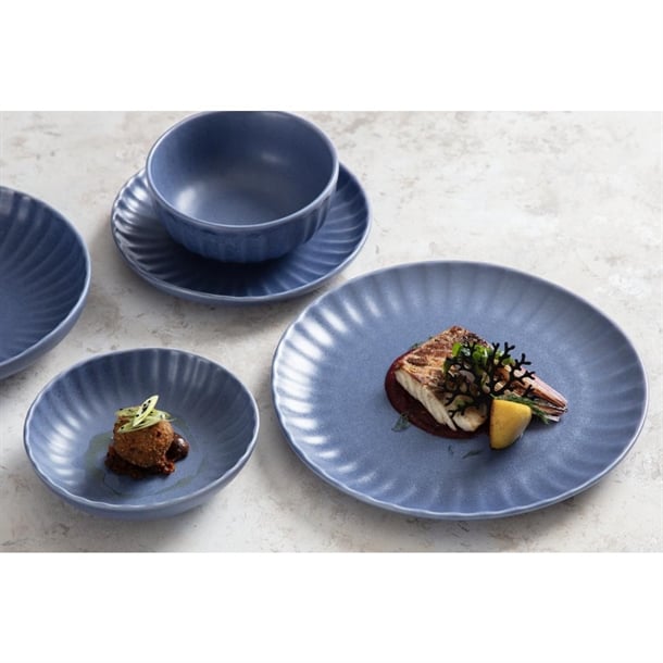 Olympia Corallite Deep Bowls Blue - 105mm (12 pack)