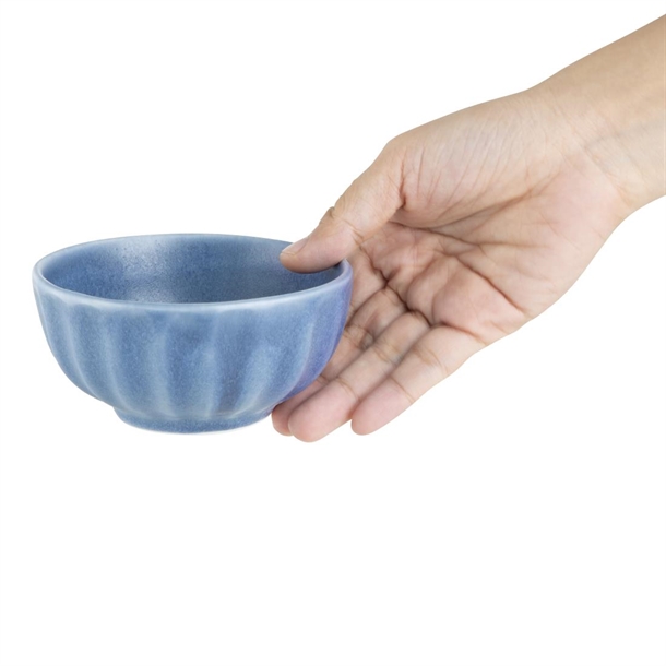Olympia Corallite Deep Bowls Blue - 105mm (12 pack)