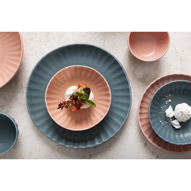 Olympia Corallite Deep Bowls Peach - 150mm (6 pack)