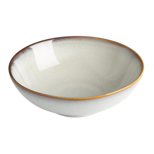 Olympia Drift Grey Plain Coupe Bowls 205mm (4 Pack)