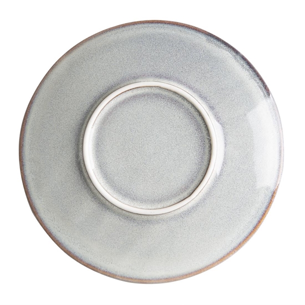 Olympia Drift Grey Embossed Coupe Plates 180mm (6 Pack)