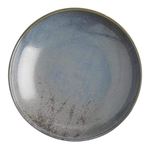 Olympia Ember Blue Low Coupe Bowls 230mm (4 Pack)