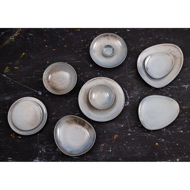 Olympia Ember Blue Coupe Plates 275mm (4 Pack)