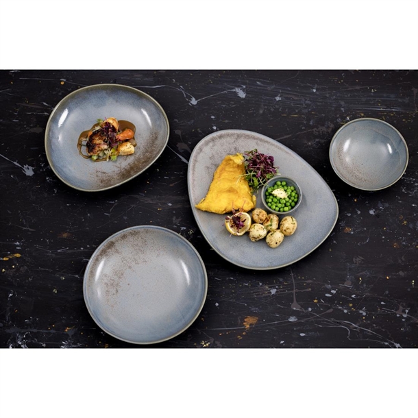 Olympia Ember Blue Coupe Bowls 152mm (6 Pack)