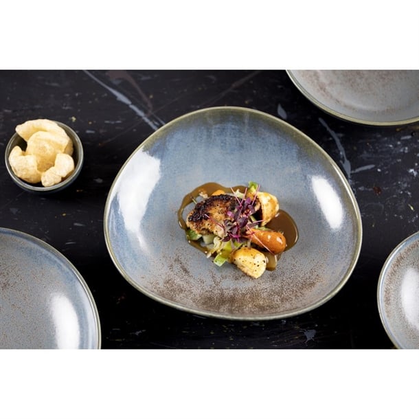 Olympia Ember Blue Coupe Bowls 152mm (6 Pack)