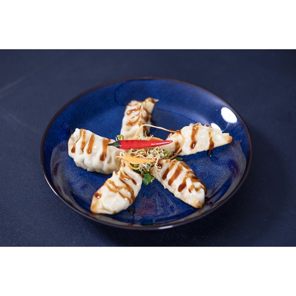 Olympia Luna Midnight Blue Coupe Plates 205mm (4 Pack)