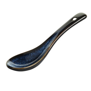 Olympia Luna Midnight Blue Soup Spoons (12 Pack)