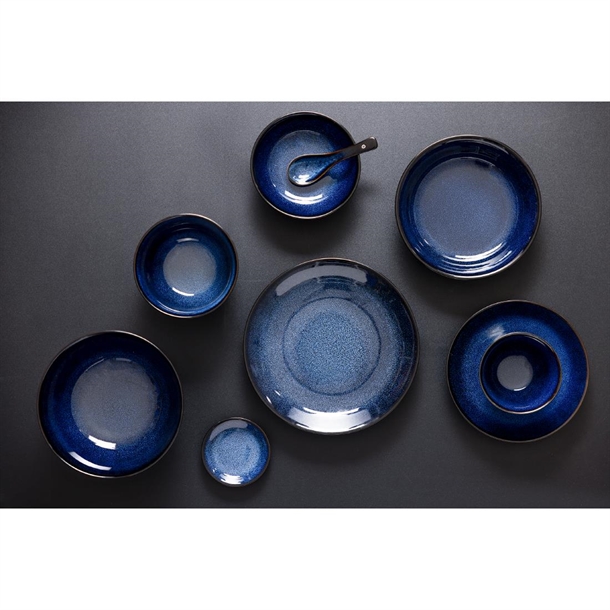 Olympia Luna Midnight Blue Soup Spoons (12 Pack)