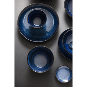 Olympia Luna Midnight Blue Soup Spoons (12 Pack)