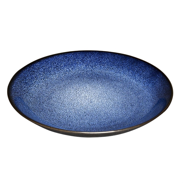 Olympia Luna Midnight Blue Coupe Plate 255mm (4 Pack)