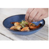 Olympia Denim Blue Coupe Bowls 160mm (6 Pack)
