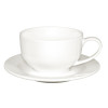 Olympia Lumina Round Saucers White 156mm (6 Pack)