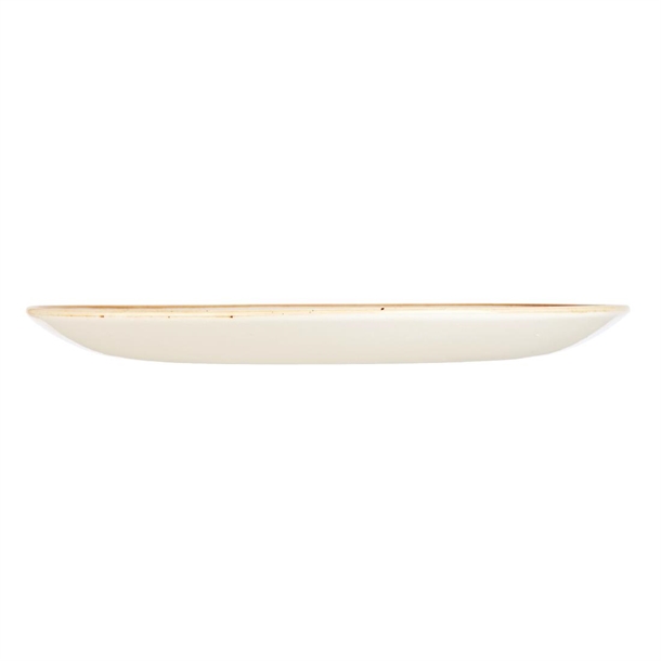 Churchill Stonecast Round Coupe Plate Barley White 260mm (12 Pack)
