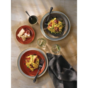 Churchill Stonecast Round Coupe Plates Barley White 286mm (Pack of 12)