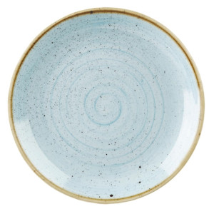 Churchill Stonecast Round Coupe Plate Duck Egg Blue 200mm (12 Pack)