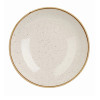 Churchill Stonecast Round Coupe Bowl Barley White 315mm