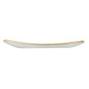 Churchill Stonecast Peppercorn Grey Triangular Plate 229mm
