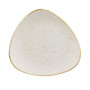 Churchill Stonecast Barley White Triangular Plate 229mm