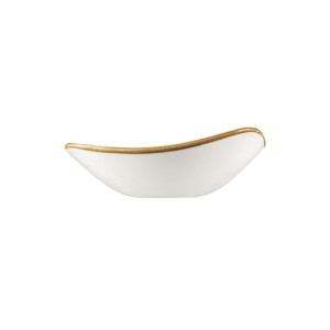 Churchill Stonecast Triangle Bowls Barley White 235mm (Pack of 12)