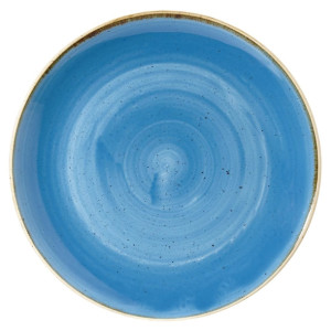 Churchill Stonecast Round Coupe Bowl Cornflower Blue 310mm