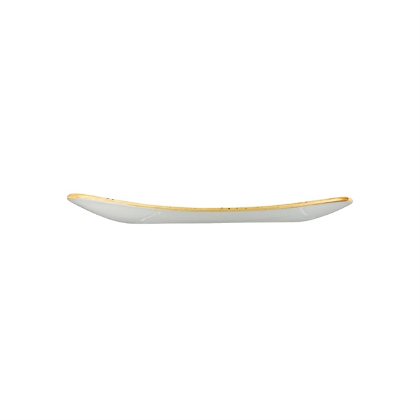 Churchill Stonecast Triangle Plate Spiced Orange 315mm (6 Pack)