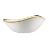 Churchill Stonecast Triangle Bowl Spiced Orange 185mm (12 Pack)