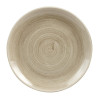 Churchill Stonecast Patina Antique Coupe Plates Taupe 260mm