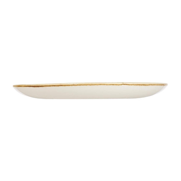 Churchill Studio Prints Homespun Stone Grey Coupe Plate 217mm