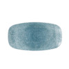 Churchill Studio Prints Raku Oblong Plate 355mm (6 Pack) Topaz Blue