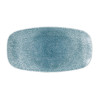 Churchill Studio Prints Raku Oblong Plate Topaz Blue 298mm (12 Pack)