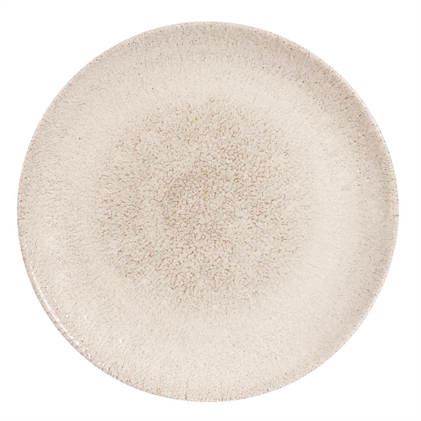 Churchill Raku Round Coupe Plates Agate Grey 288mm (12 Pack)