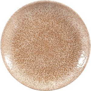 Churchill Studio Prints Raku Coupe Plate Garnet Orange 165mm (12 Pack)